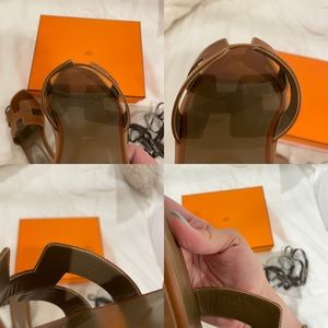 Hermes gold piqûres écrues Outlet